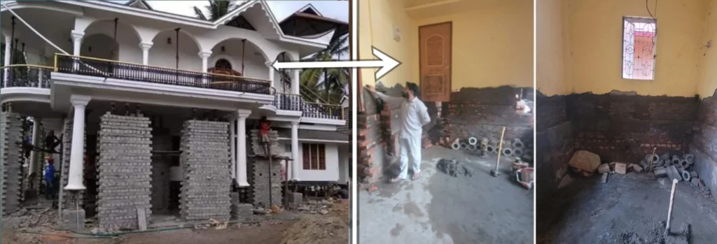 house lifting services in assam